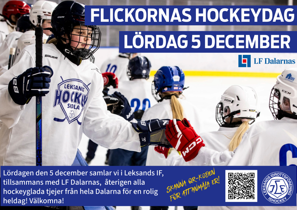 Flickornas Hockeydag 5 december 2026